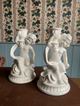 Load image into Gallery viewer, Vintage putti kandelaren