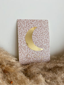 Moon card - Hi Baby