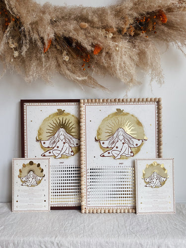 Framed Moon Calendar - She