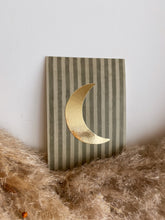 Load image into Gallery viewer, Moon card - Stripe Green