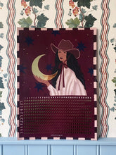 Load image into Gallery viewer, Moon Calendar - Cowgirl