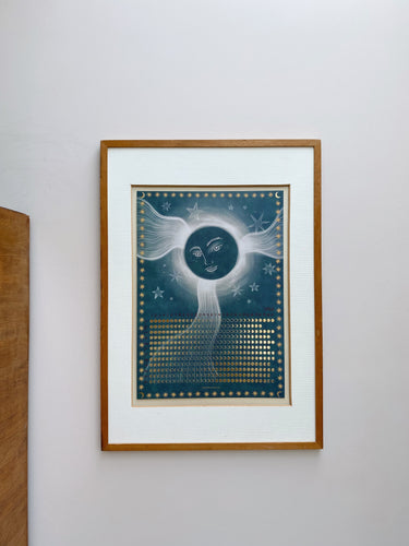 Moon Calendar - Girl in the moon