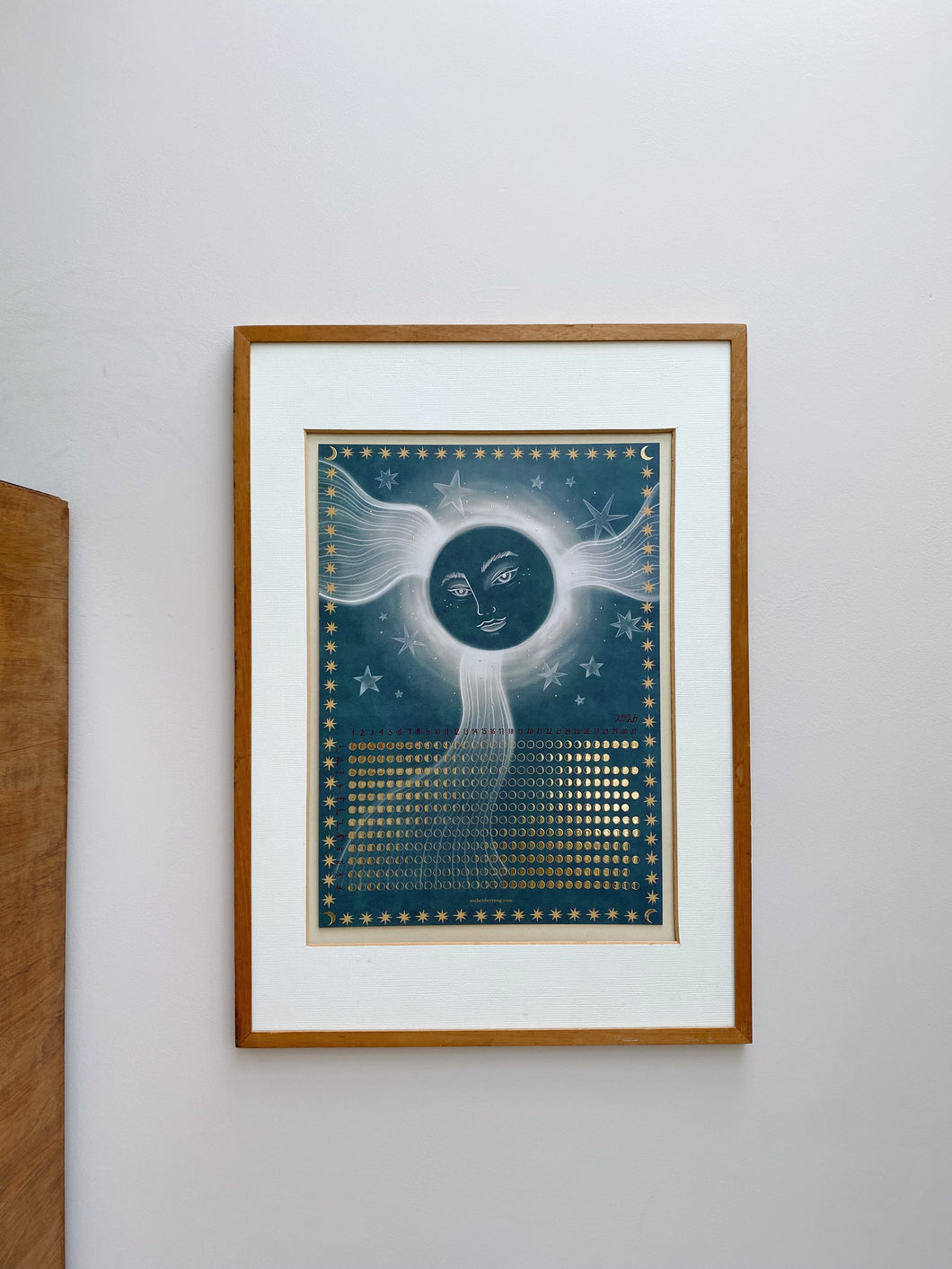 Moon Calendar - Girl in the moon