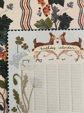 Load image into Gallery viewer, Birthday Calendar A3