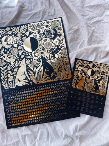 Moon Calendar - Dark Forest