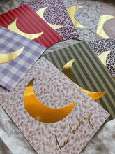 Load image into Gallery viewer, Moon card - Stripe Green