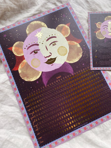 Moon Calendar - Moonface