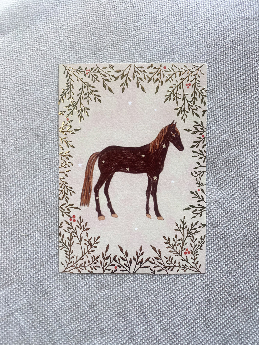 Set of 4 Horse cards