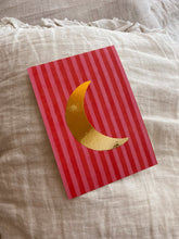 Load image into Gallery viewer, Moon card - Stripe Red