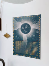 Load image into Gallery viewer, Moon Calendar - Girl in the moon