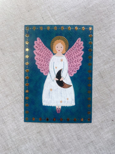 Single card Christmas Angel