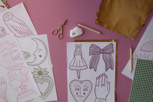 DIY Starter Kit Brass Ornaments Gold
