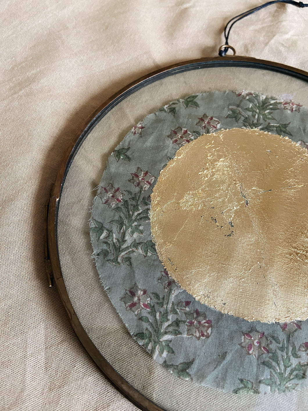 Vintage Moon Round - Green