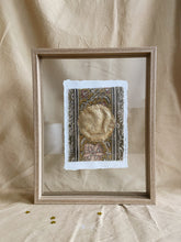 Load image into Gallery viewer, Vintage Moon on Cotton paper (with or without frame) - Green/Beige