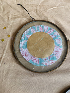 Vintage Moon Round - Turquois