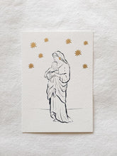 Load image into Gallery viewer, Single Christmas Card Holy Mary