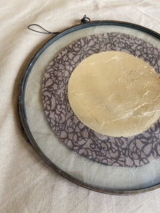 Vintage Moon Round - Brown