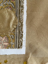 Load image into Gallery viewer, Vintage Moon on Cotton paper (with or without frame) - Green/Beige