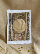 Load image into Gallery viewer, Vintage Moon on Cotton paper (with or without frame) - Green/Beige
