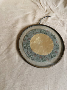 Vintage Moon Round - Green