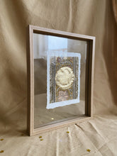 Load image into Gallery viewer, Vintage Moon on Cotton paper (with or without frame) - Green/Beige