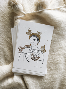 Frida Print A4 or A5 (with or without frame)