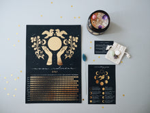 Load image into Gallery viewer, Moon Calendar - New Moon Package with Cozy Candle