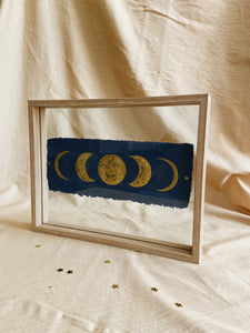 Moon phases (with or without frame)