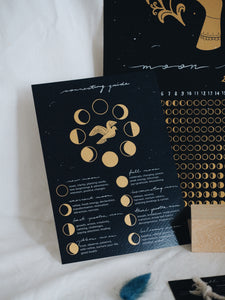 Moon Calendar - New Moon Package with Cozy Candle