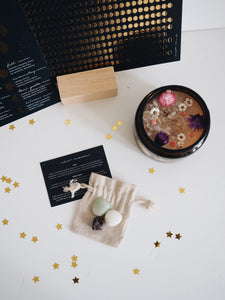 Moon Calendar - New Moon Package with Cozy Candle