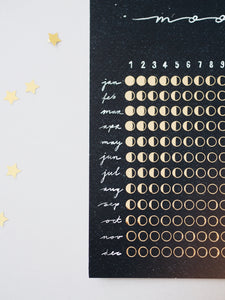 Moon Calendar + Connecting Guide