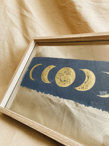 Moon phases (with or without frame)