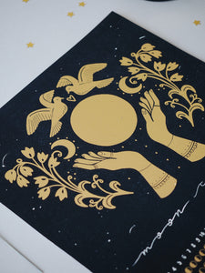 Moon Calendar + Connecting Guide