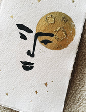 Load image into Gallery viewer, Moongirl A4 or A5 (with or without frame)