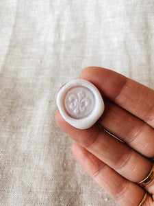 Wax Seal French Lily White