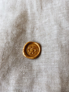 Wax Seal French Lily Gold