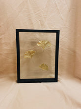 Load image into Gallery viewer, Golden Ginkgo Family in big floating frame