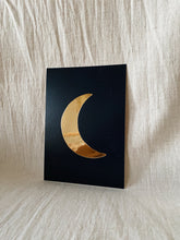 Load image into Gallery viewer, Moon card - Navy
