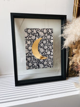 Load image into Gallery viewer, Moon card - Blockprint