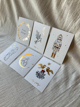 Load image into Gallery viewer, Set of 6 Christmas Cards - Mix