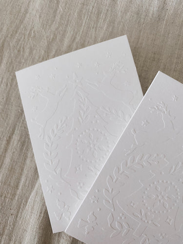 Set of 4 - White Christmas