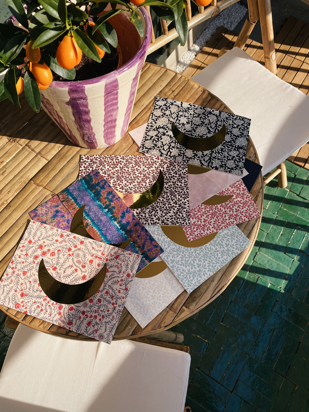 Moon Cards - Set of 9