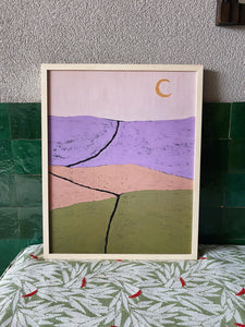 Art Print Long Road